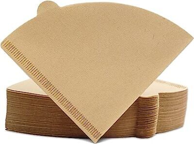 Coffee Filters Cone 01 (100 Ct) Unbleached Natural Brown