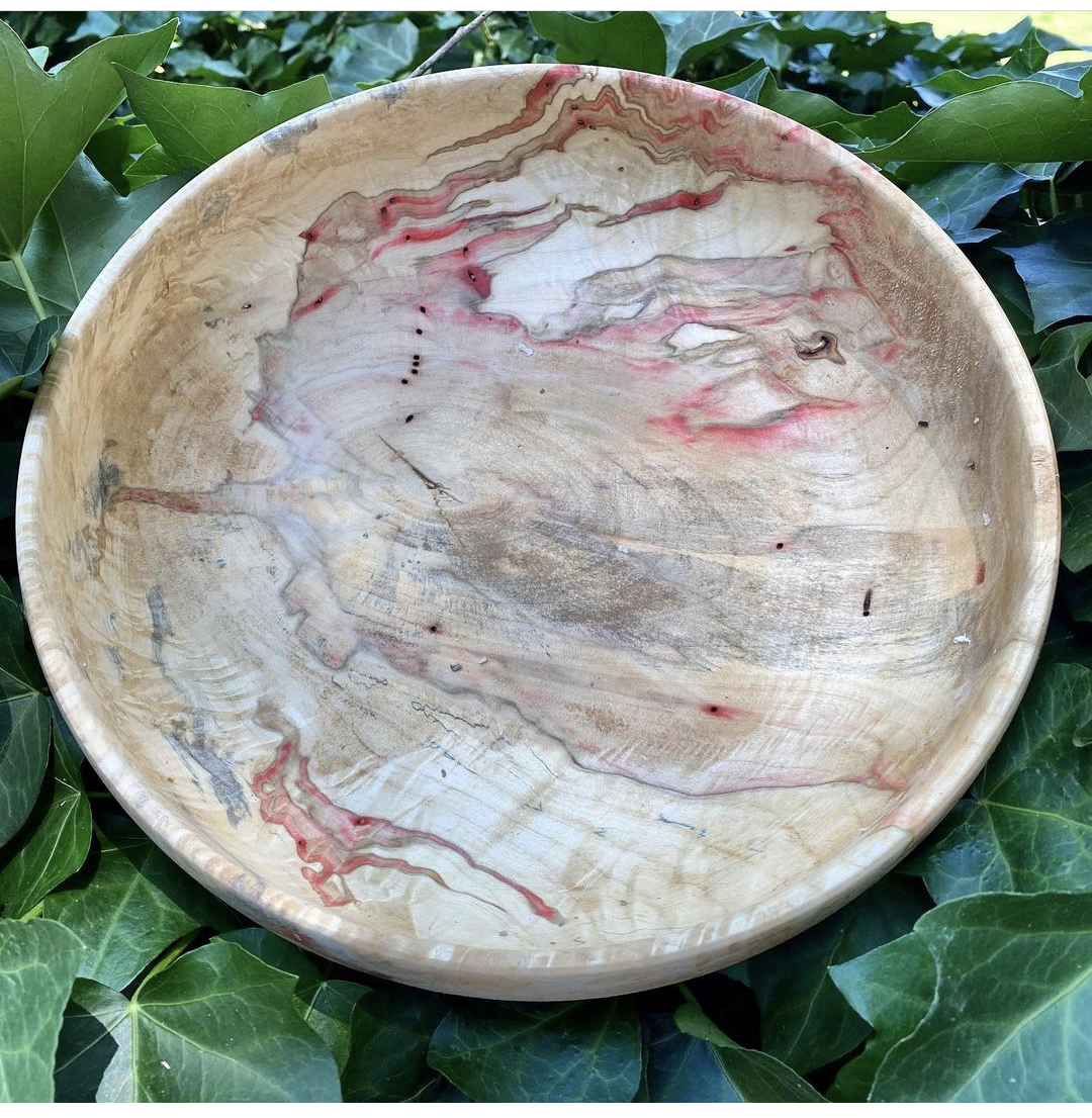 Custom Hand-Turned Box Elder Bowl