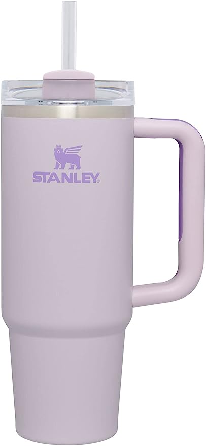 Orchid Stanley Quencher H2.0 FlowState SS Vacuum Insulated Tumbler, Lid, Straw (30 oz.)