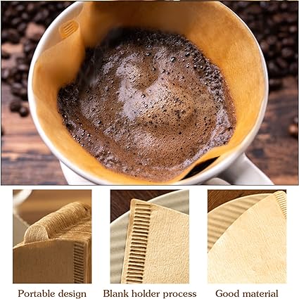 Coffee Filter Natural Unbleached Coffee Filters (200 Count #2 Coffee Filter)